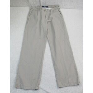 George Strait Pants Mens 35x32 Khaki Cotton Cowboy Cut Pleated Western Classic